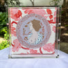 Mini Plate on Red