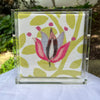 Mini Flower with Pink Dots