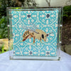 Mini Bee on Turquoise