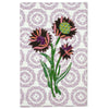 Raw edge applique - Helichrysum flower