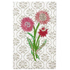 Raw edge applique - Helichrysum flower