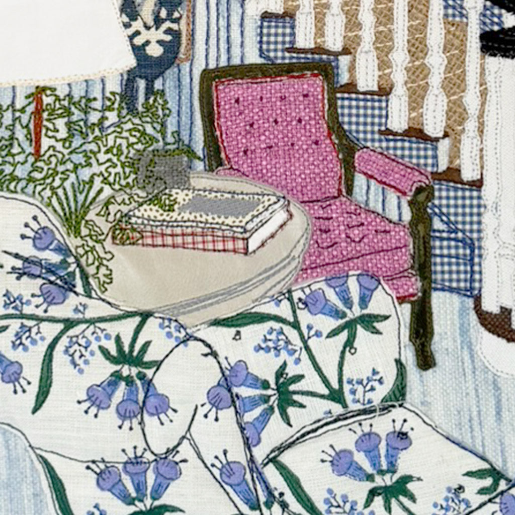 The Pink Chair Among Art