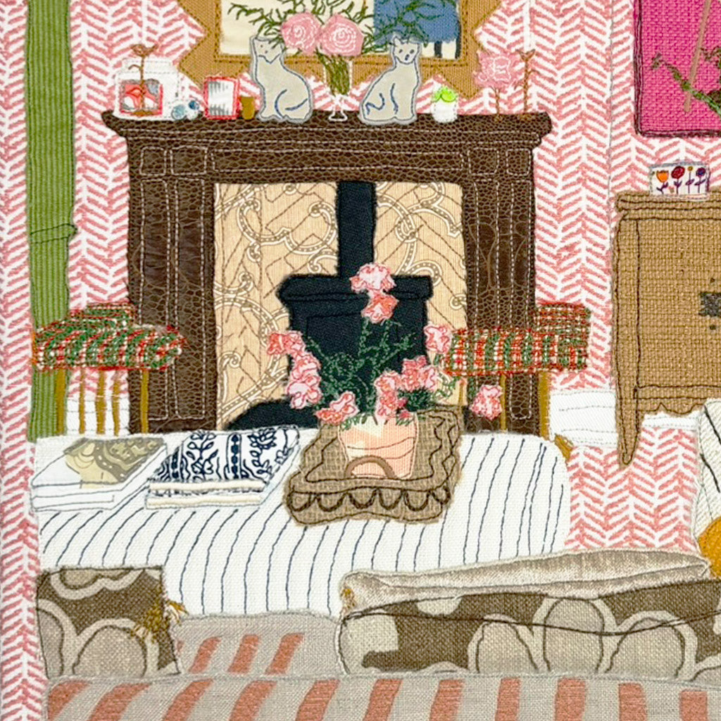 A Room with a Pink Portrait