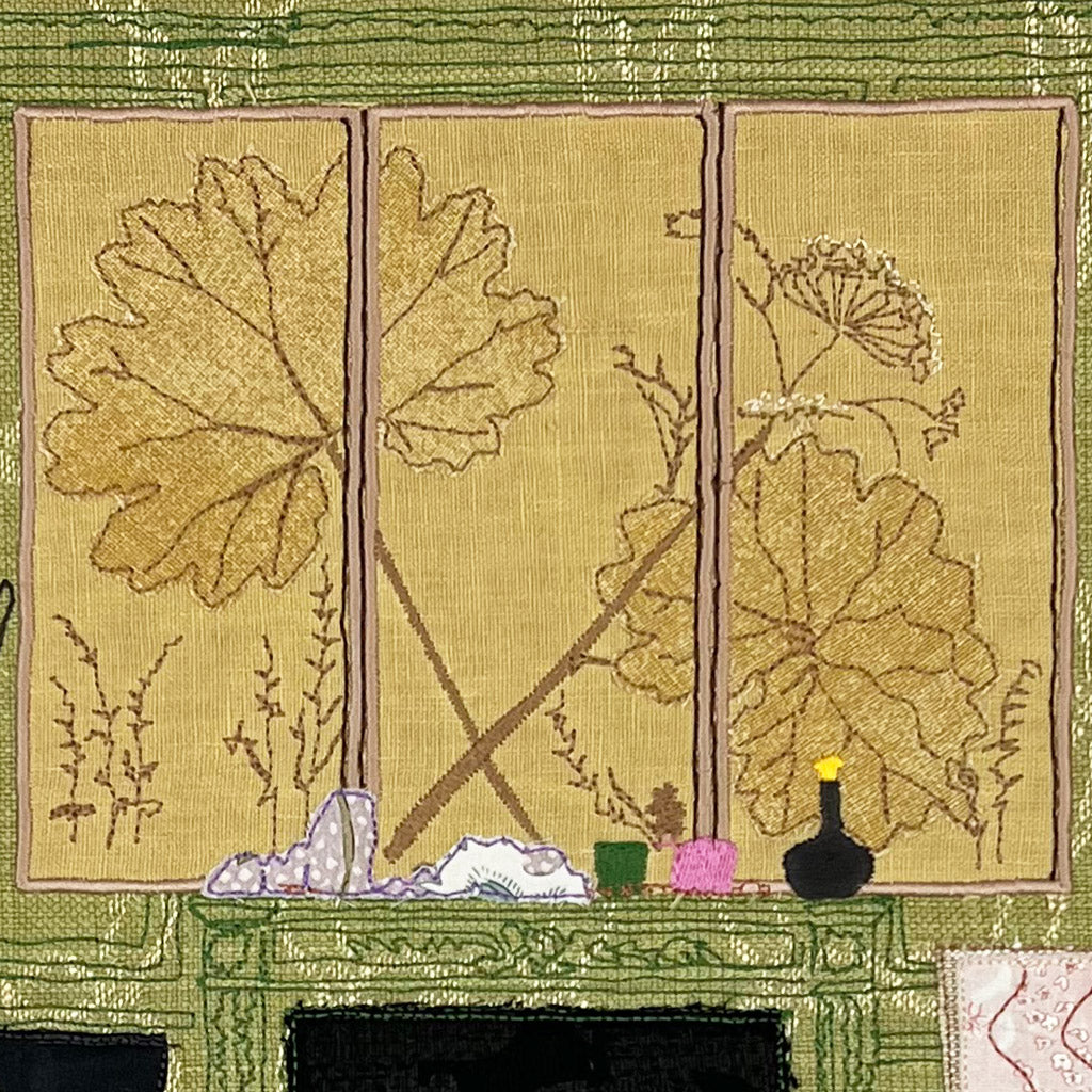 Living Room with Botanical