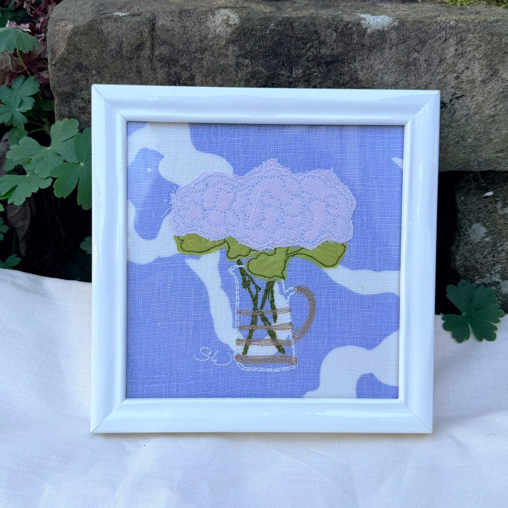 Mini Blue with Hydrangea