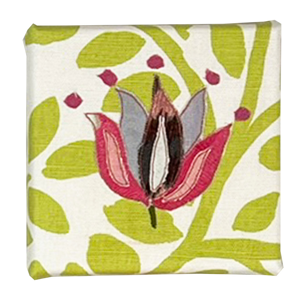 Mini Flower with Pink Dots