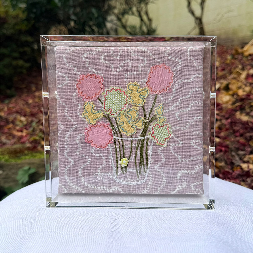 Mini Flowers in Vase