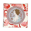 Mini Plate on Red