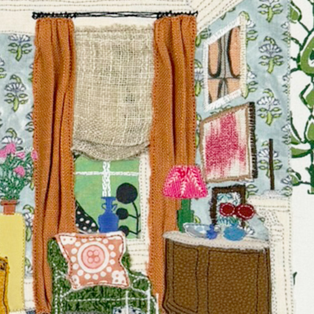 Burnt Orange Draperies