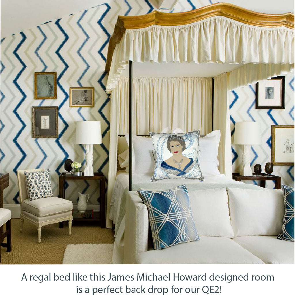 Queen Elizabeth II Pillow