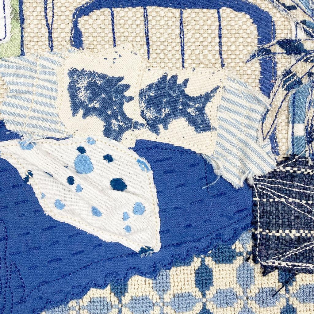 Block Sarah Wiley Blue Bedroom - Sarah Wiley Art