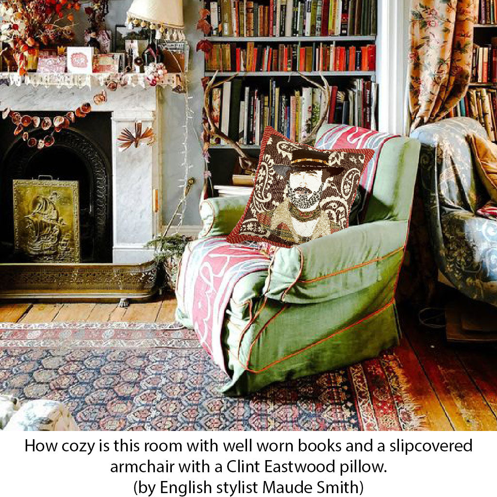 Clint Eastwood Pillow