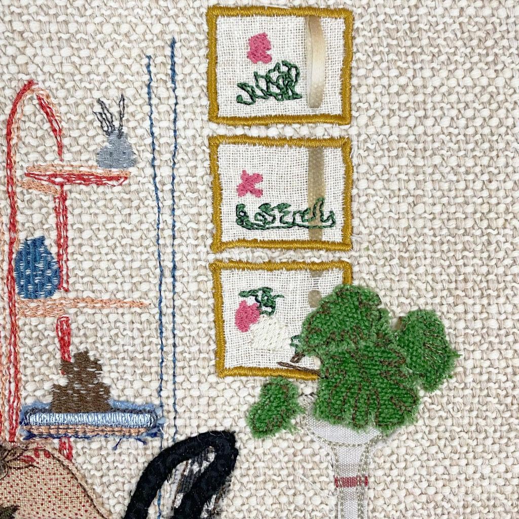 Dining Room and Geranium