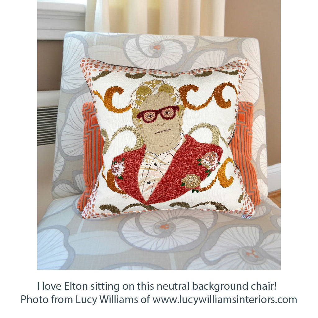 Elton John Pillow